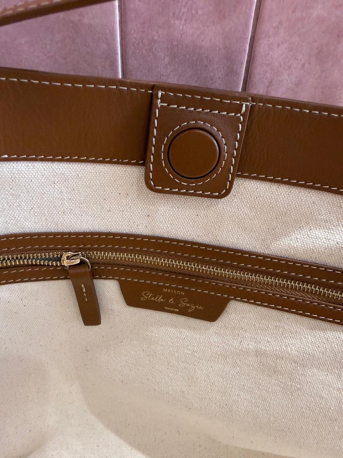 Sac paille marron Stella & Suzie TU 20/06