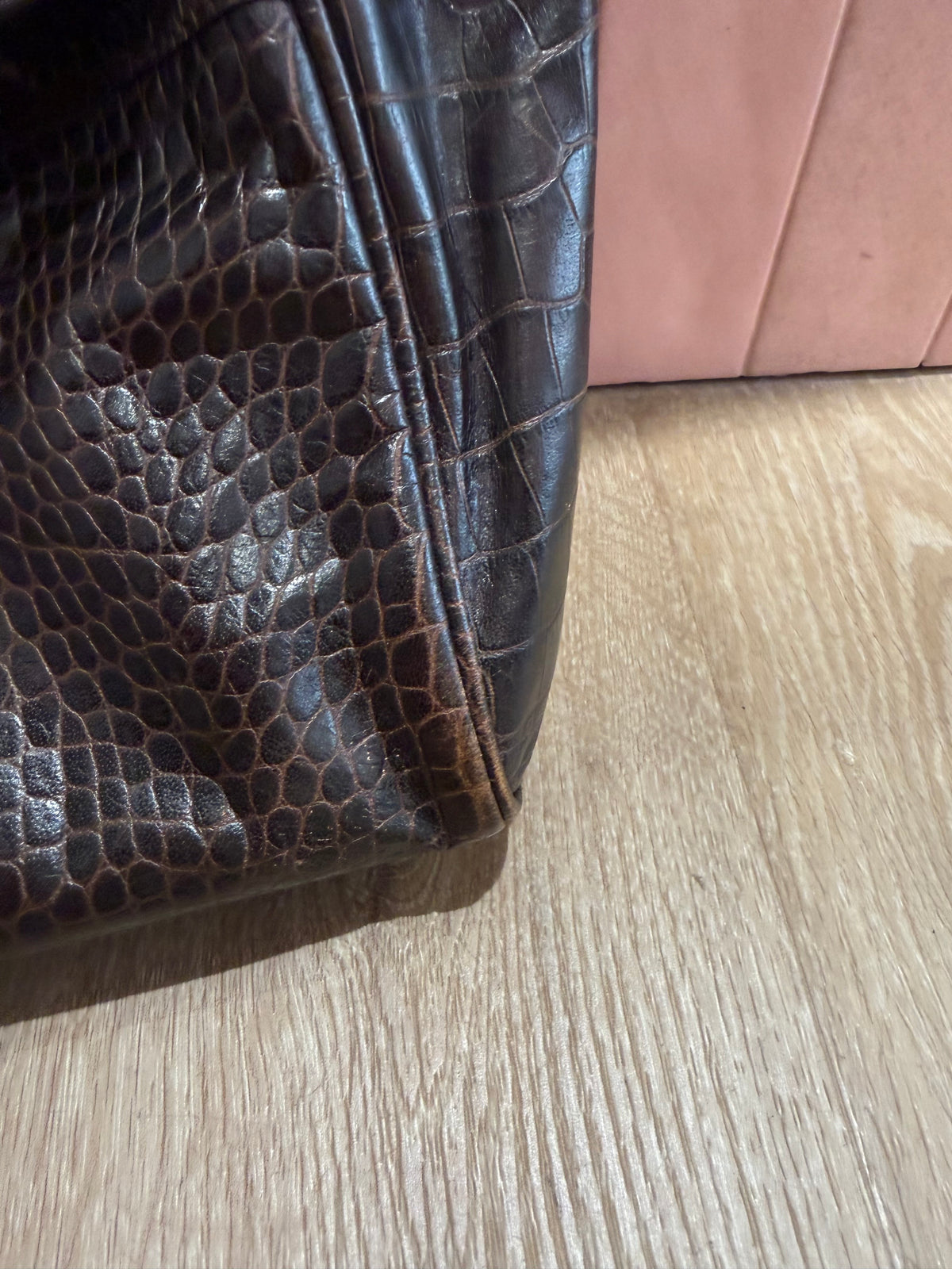 Sac Mac Douglas marron cuir 30/06