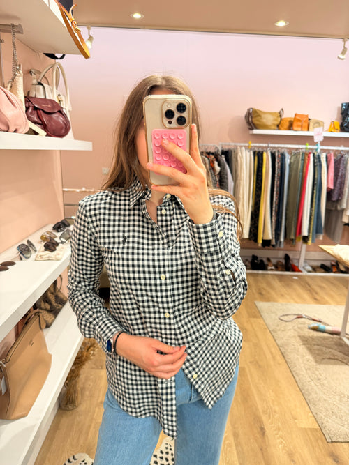 Chemise noir et blanc Ralph Lauren T.34 01/07