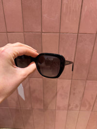 Lunettes noires Michael Kors, grand format 14/10