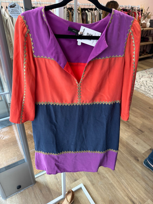 Robe BCBG en soie T.XS