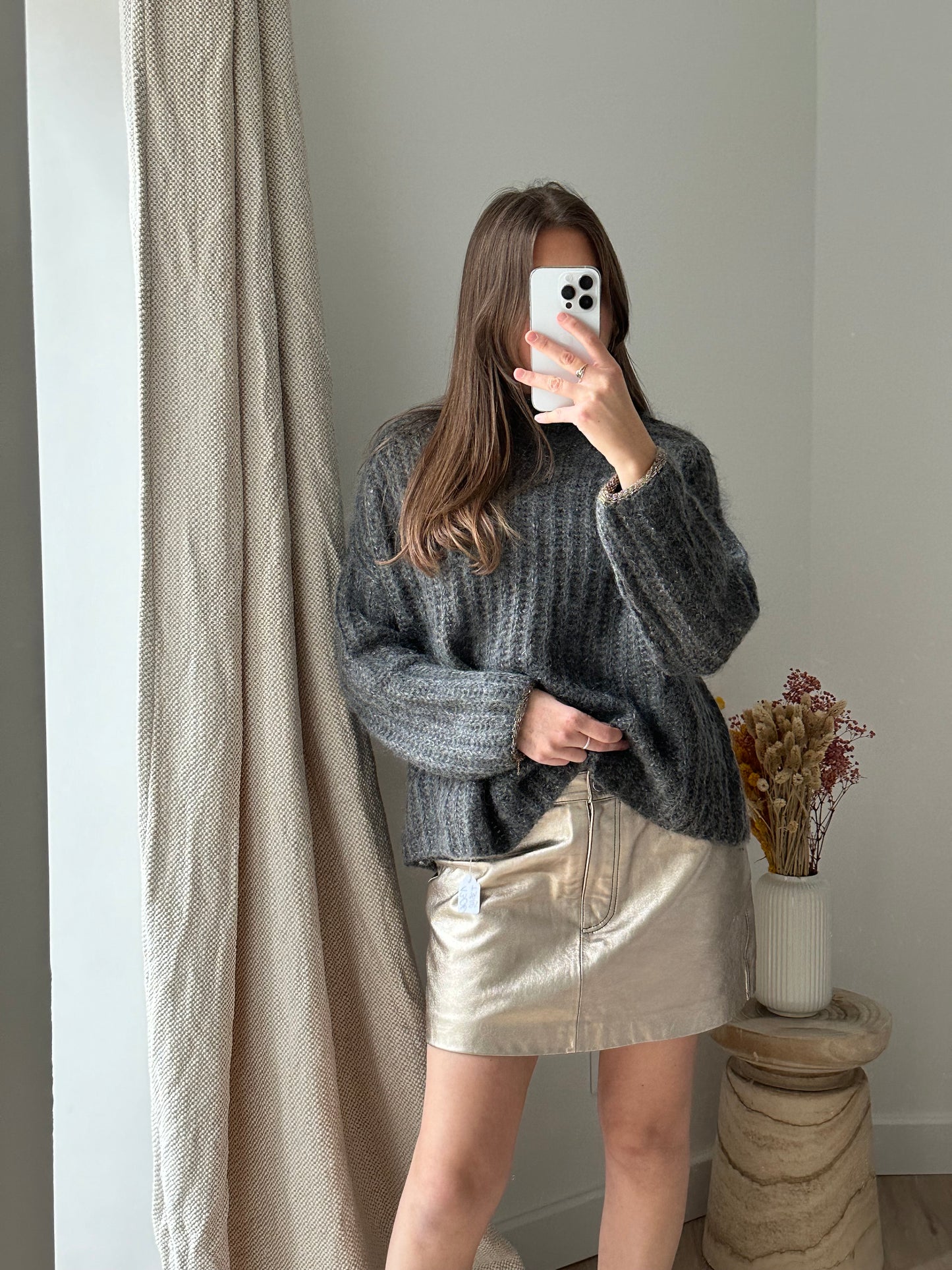 Pull pomandere T.M 45% mohair