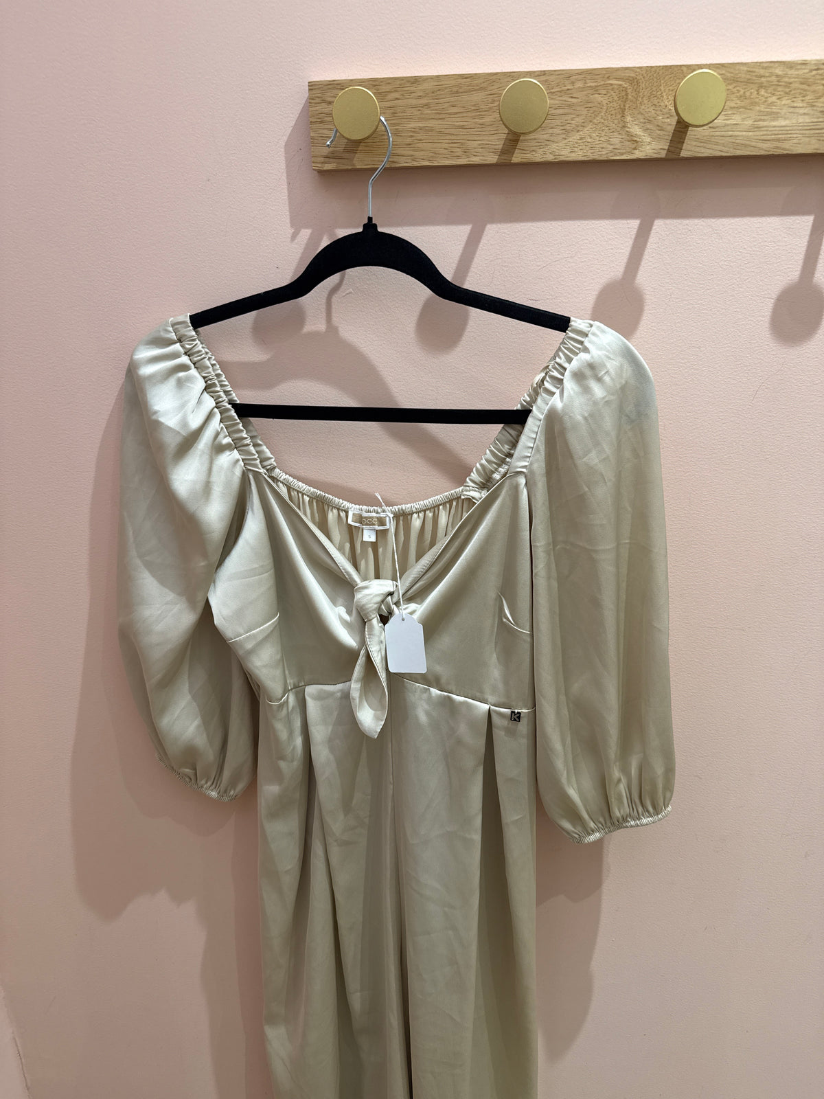Combinaison satin beige Relish