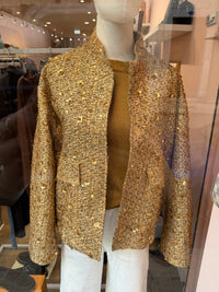 Veste doré Zara T.L 17/09