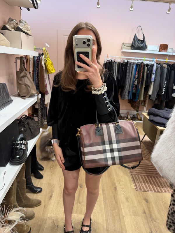 Sac bowling moyen Check (cabas) 15/10