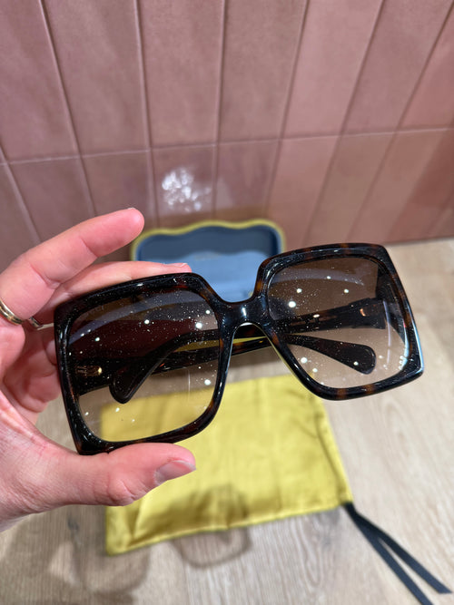 Lunettes Gucci marron