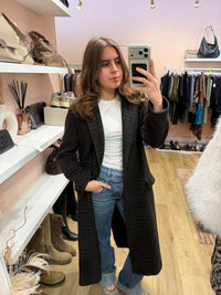 Manteau marron pied-de-poule Isabel Marant T.36/38 12/10