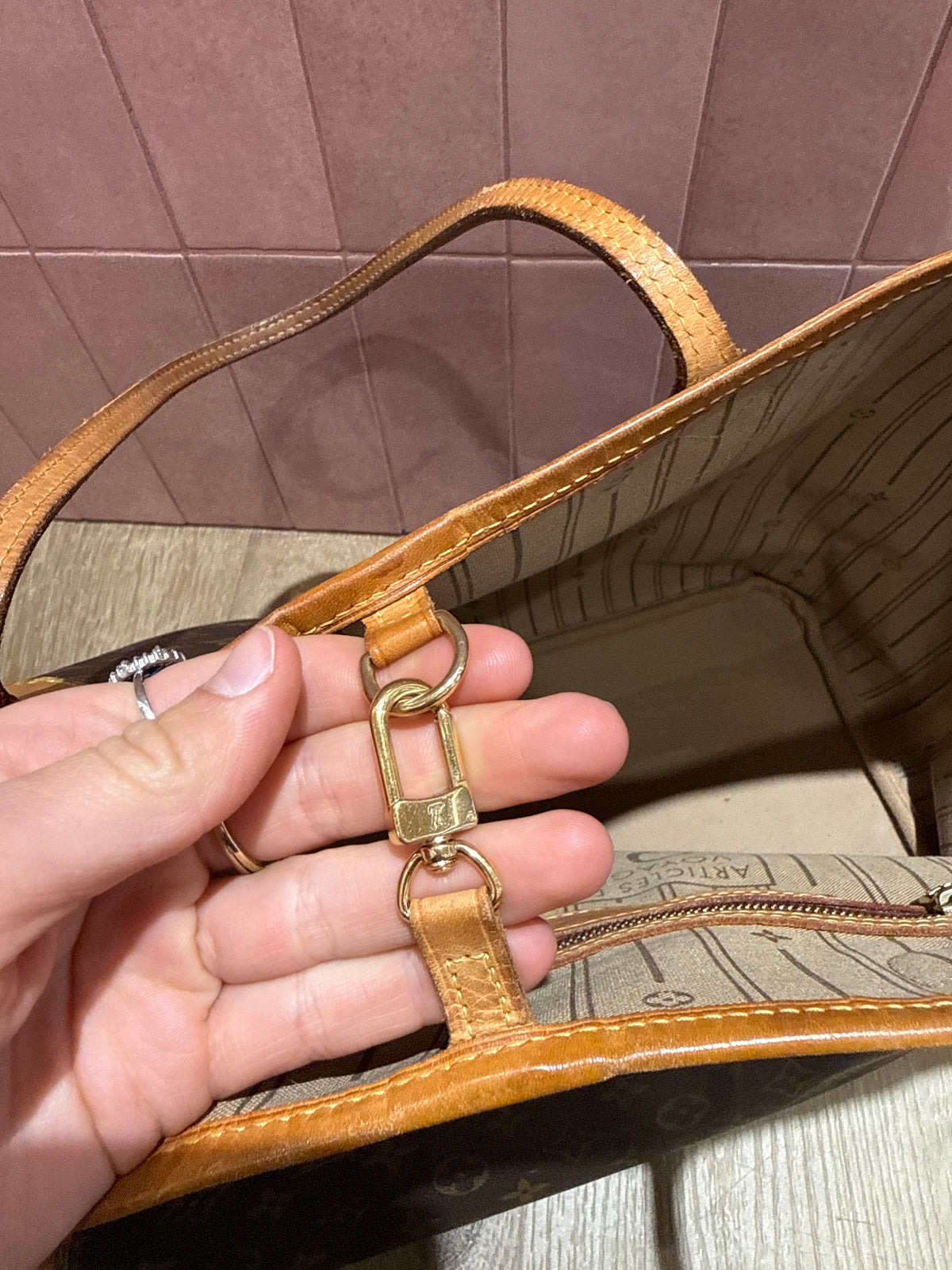 Sac Louis Vuitton neverfull monogramme