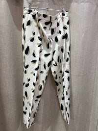 Pantalon blanc taches noires Boss T.38