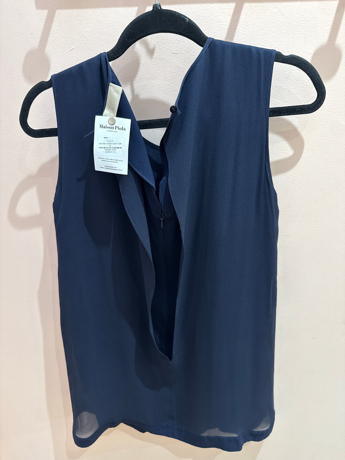 robe bleu marine rech Taille M