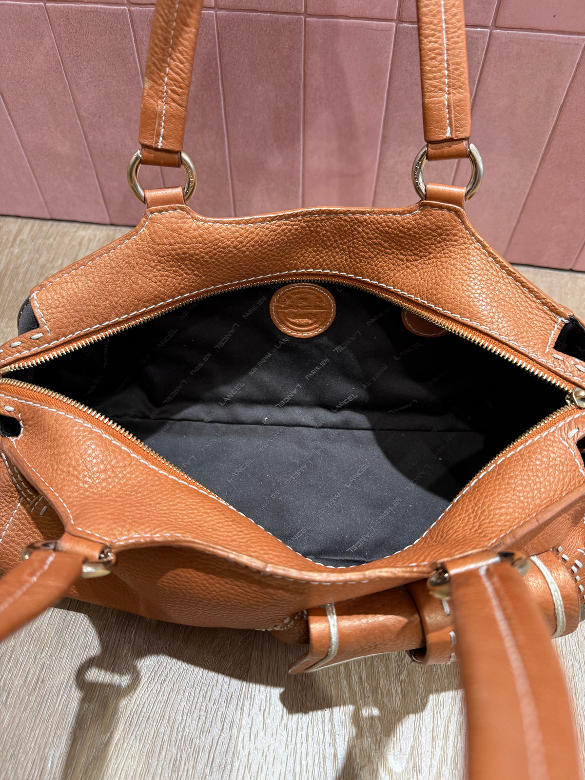 Sac Camel lancel