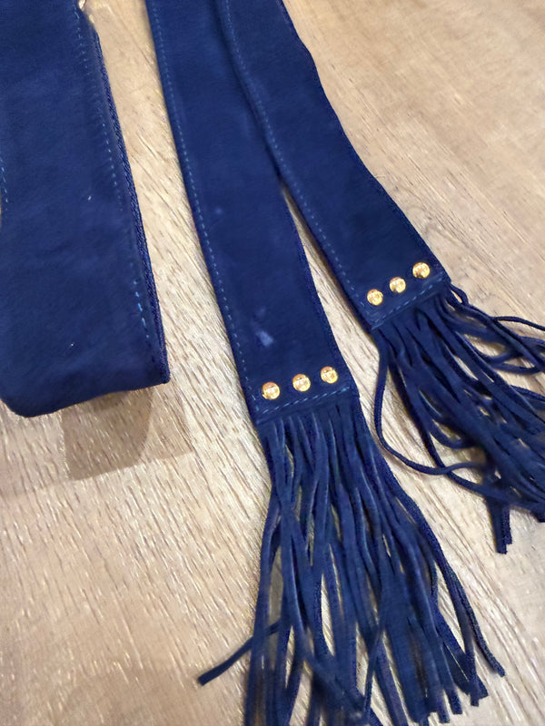 Ceinture bleu marine Maje T.U