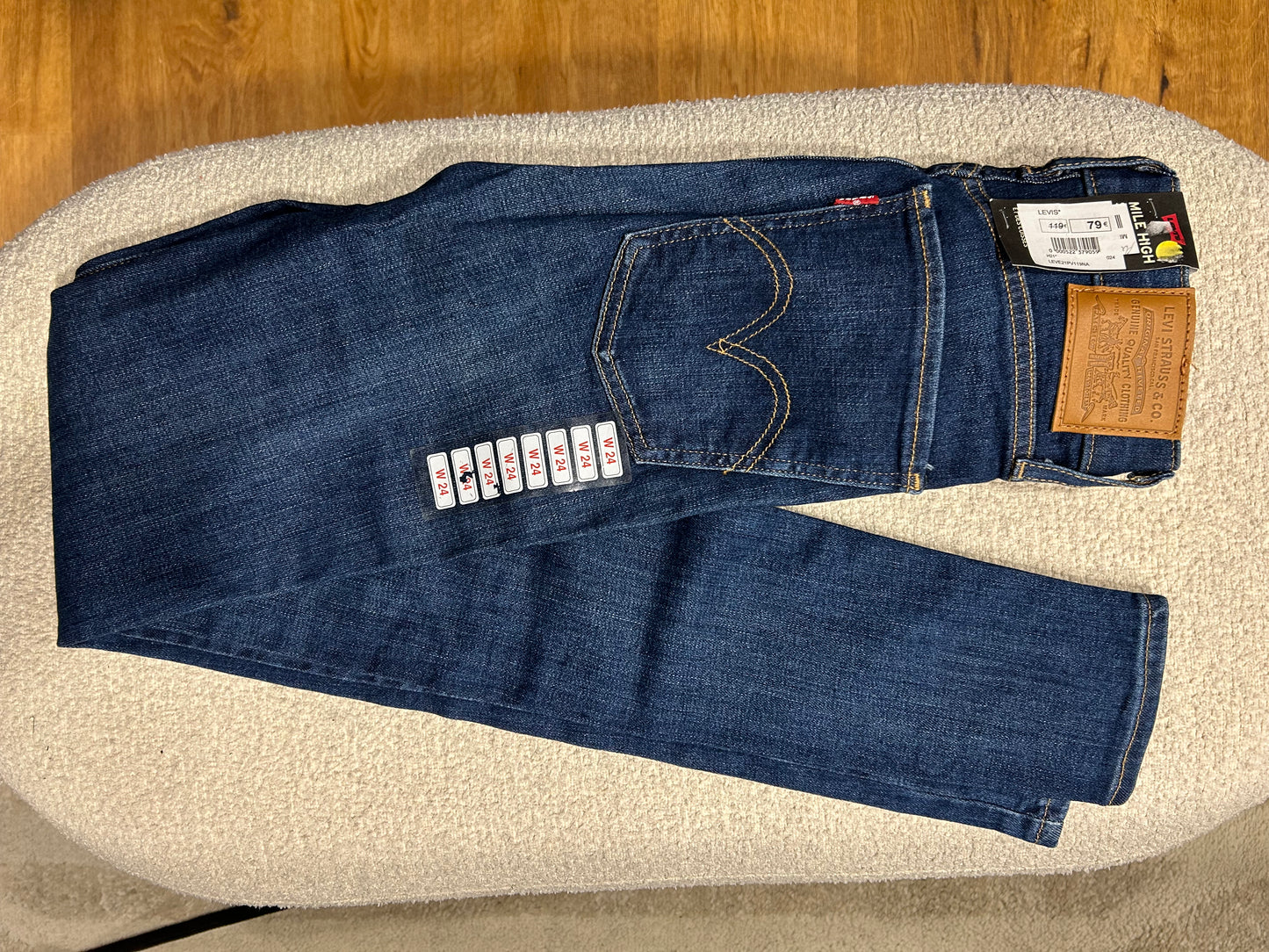 Jean Levis High Super skinny Taille 34 L32