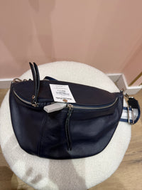 Bleu marine - Banane cuir bleu marine - T.TU