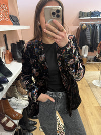 Blazer noir velours MKT T.S