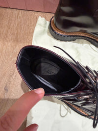Bottines bordeaux Burberry T.38 27/08