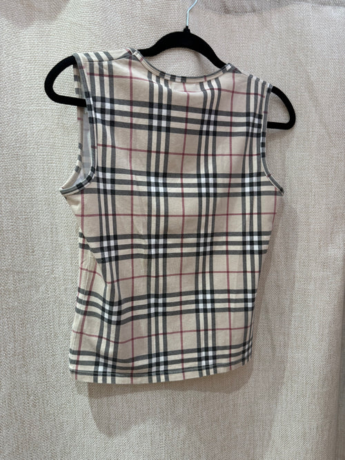 Débardeur Burberry beige T.40 14/06