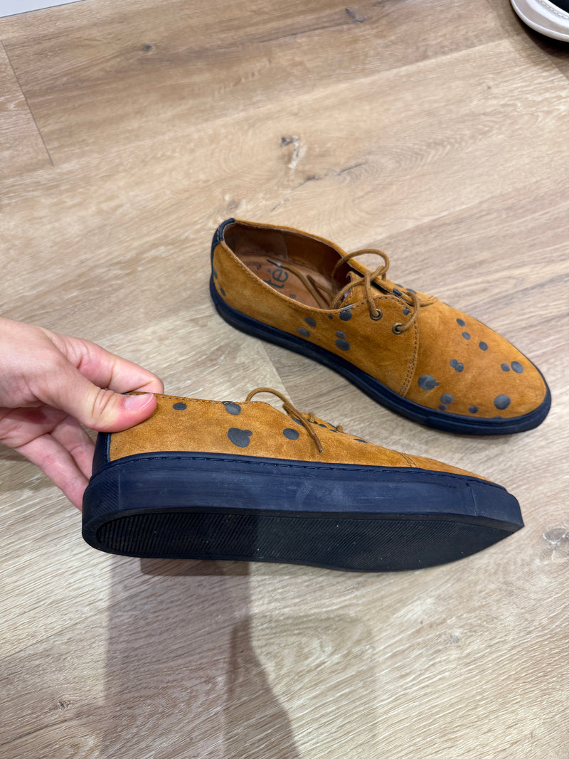 Derbies camel acoté taille 38