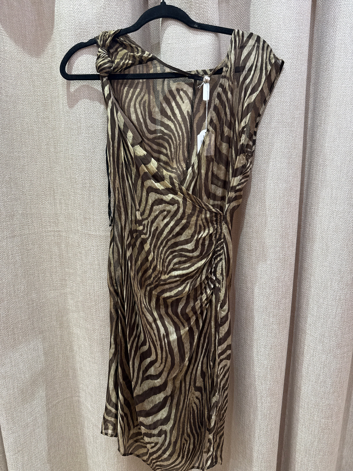 Robe zèbre marine IKKS T.XS