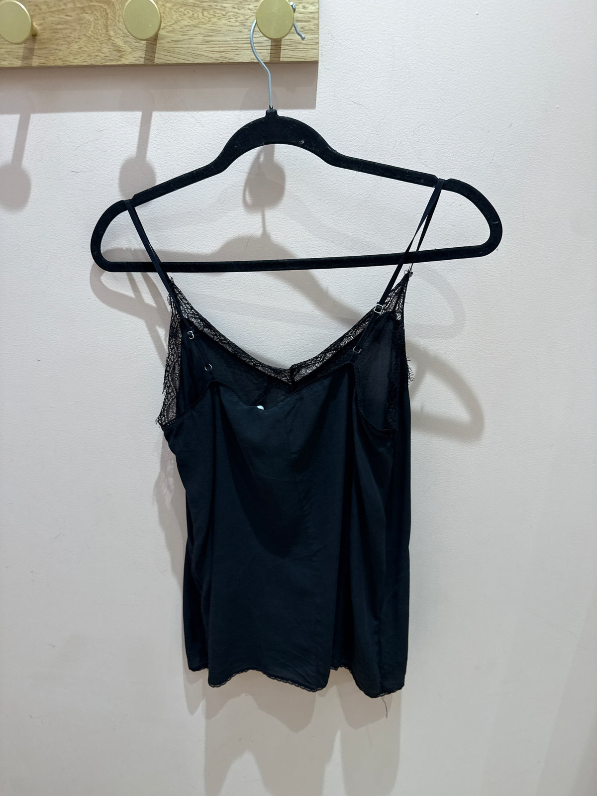 Débardeur Soie noire Set - M