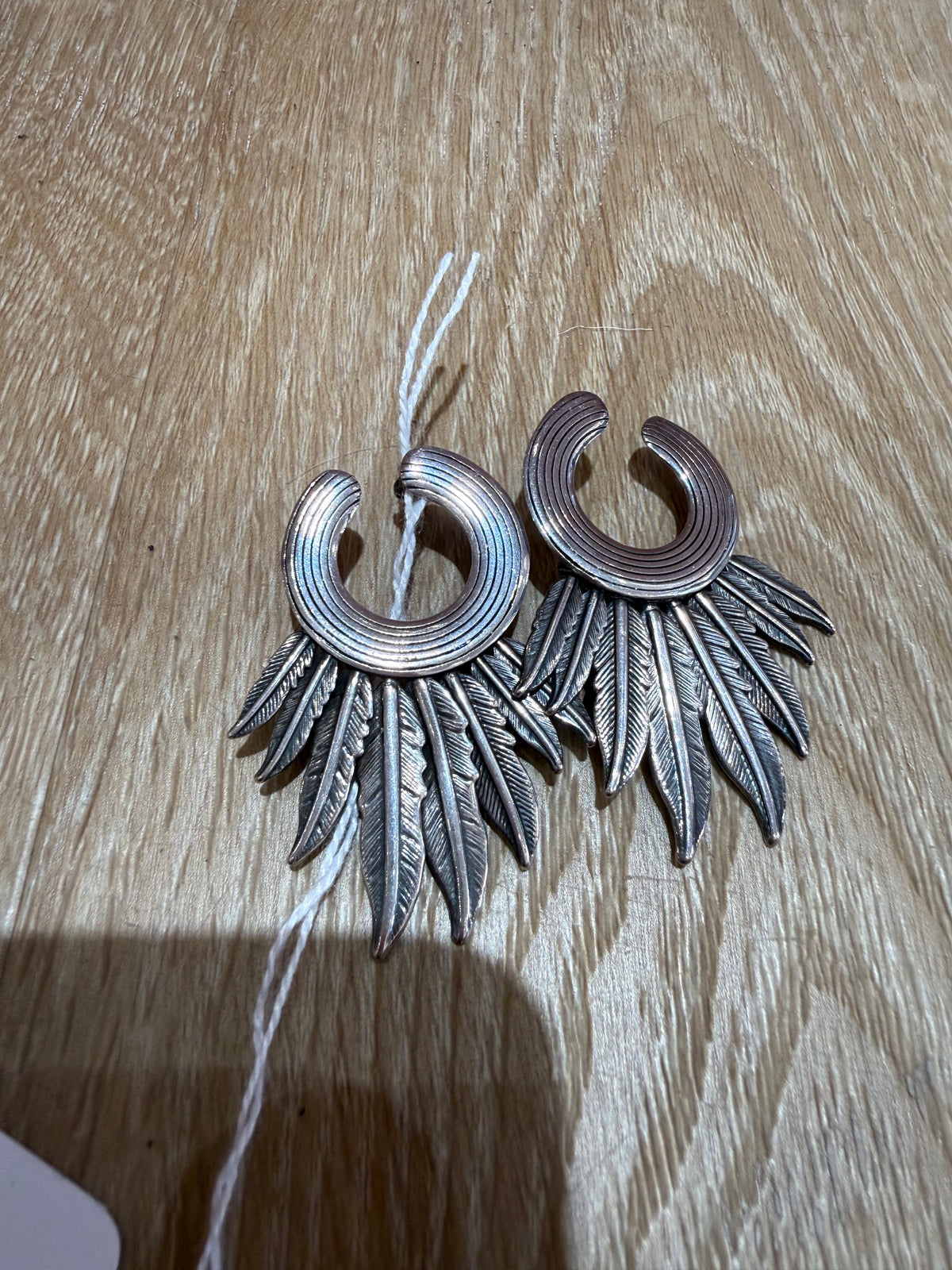 Boucles d’oreilles feuille GAS - argenté - 29/05