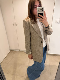 Veste blazer Vanessa Bruno T.38 beige 80% laine 17/08