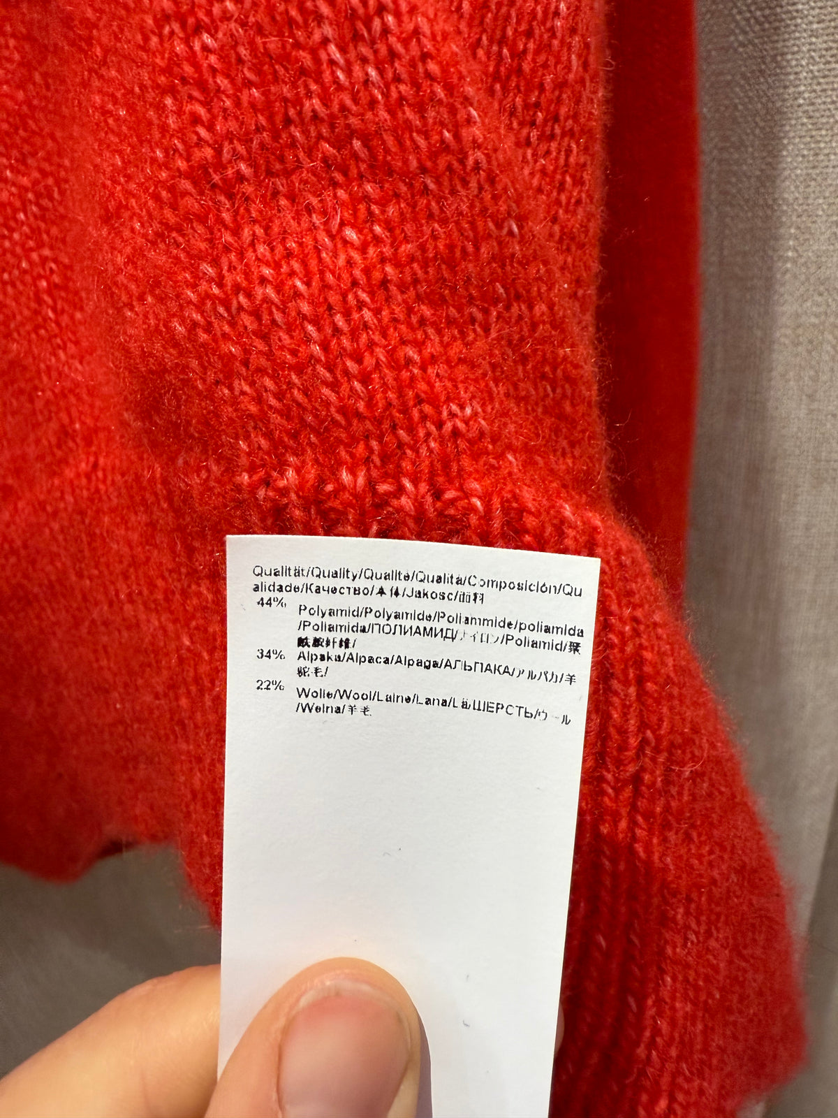 Pull rouge boss M/L
