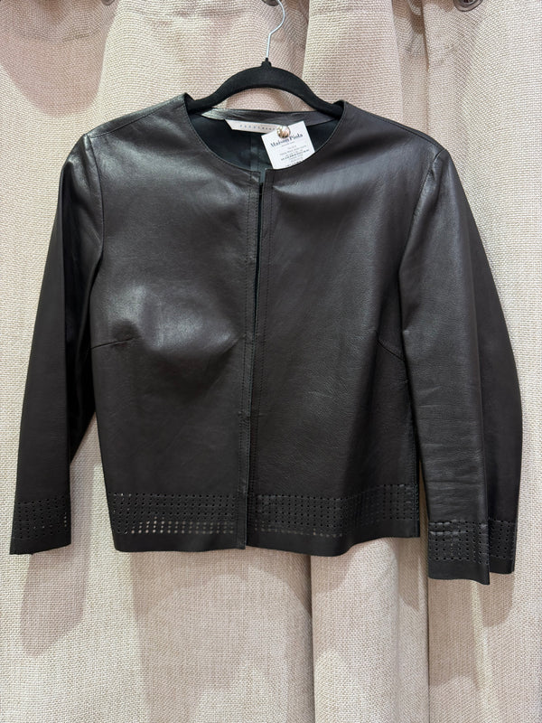Penny Black Veste courte en cuir T.36 28/09