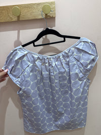 Top violet et beige Lolo T.M