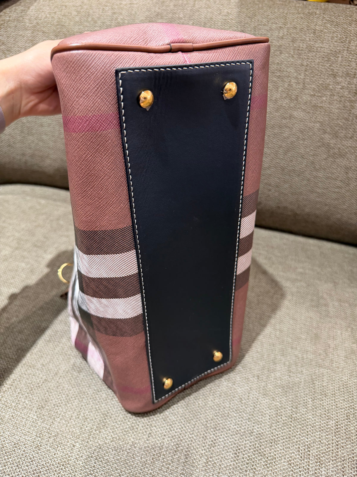 Sac bowling moyen Check (cabas) 15/10