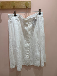 jupe longue blanche en lin Taille L
