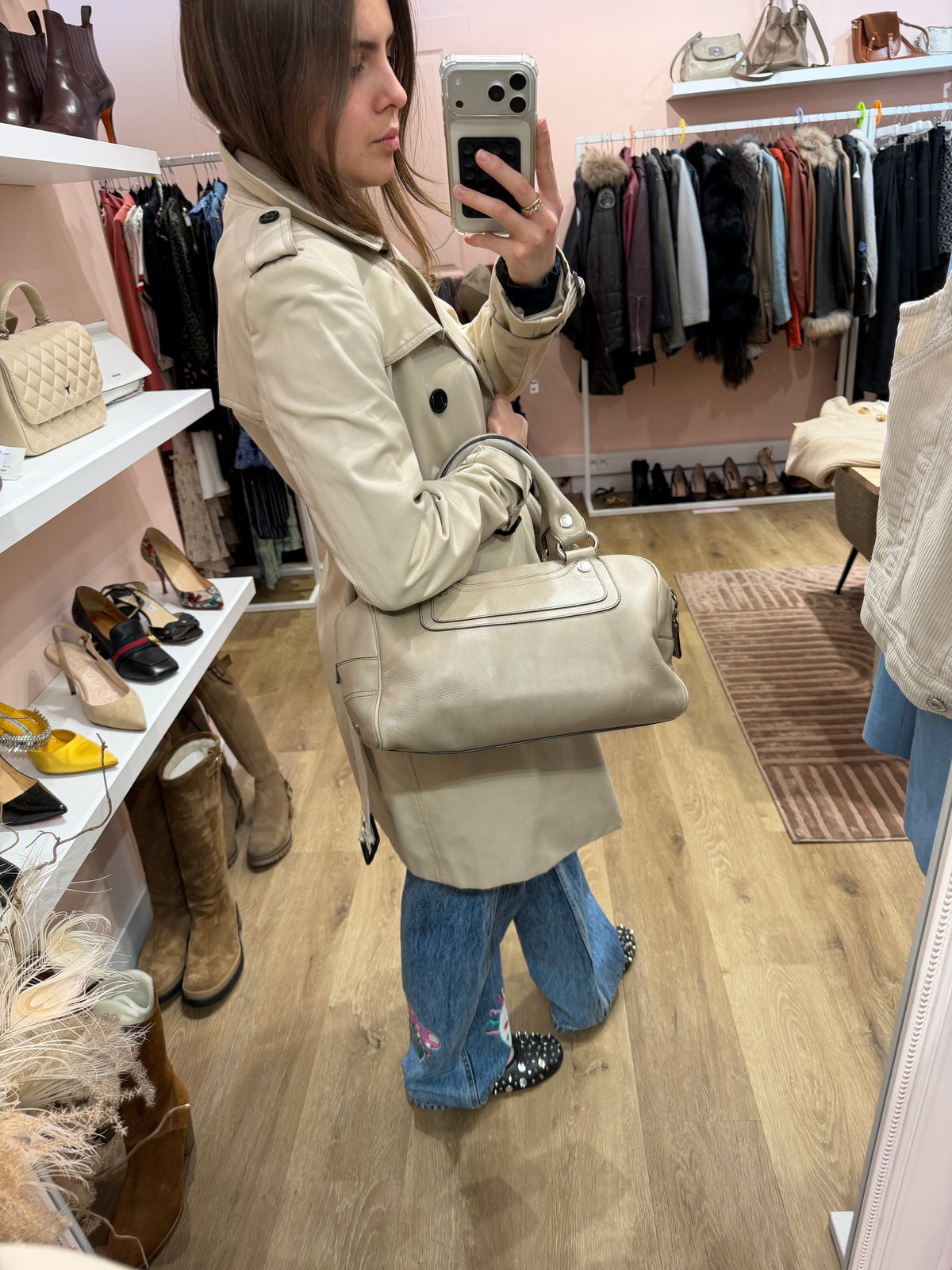 Trench beige Burberry - T.36 19/09