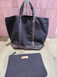 Sac cabas marron Vanessa Bruno + pochette 05/06