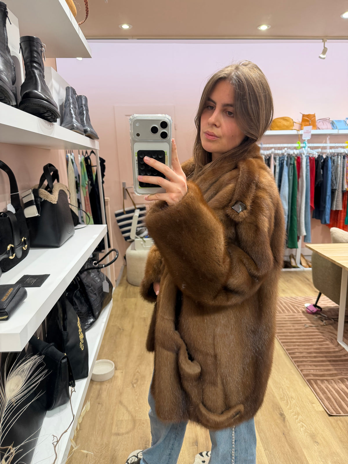 Manteau en vison Taille 44 26/08