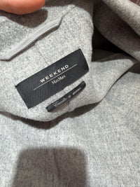 Max Mara Manteau gris T.38 90% laine 28/07
