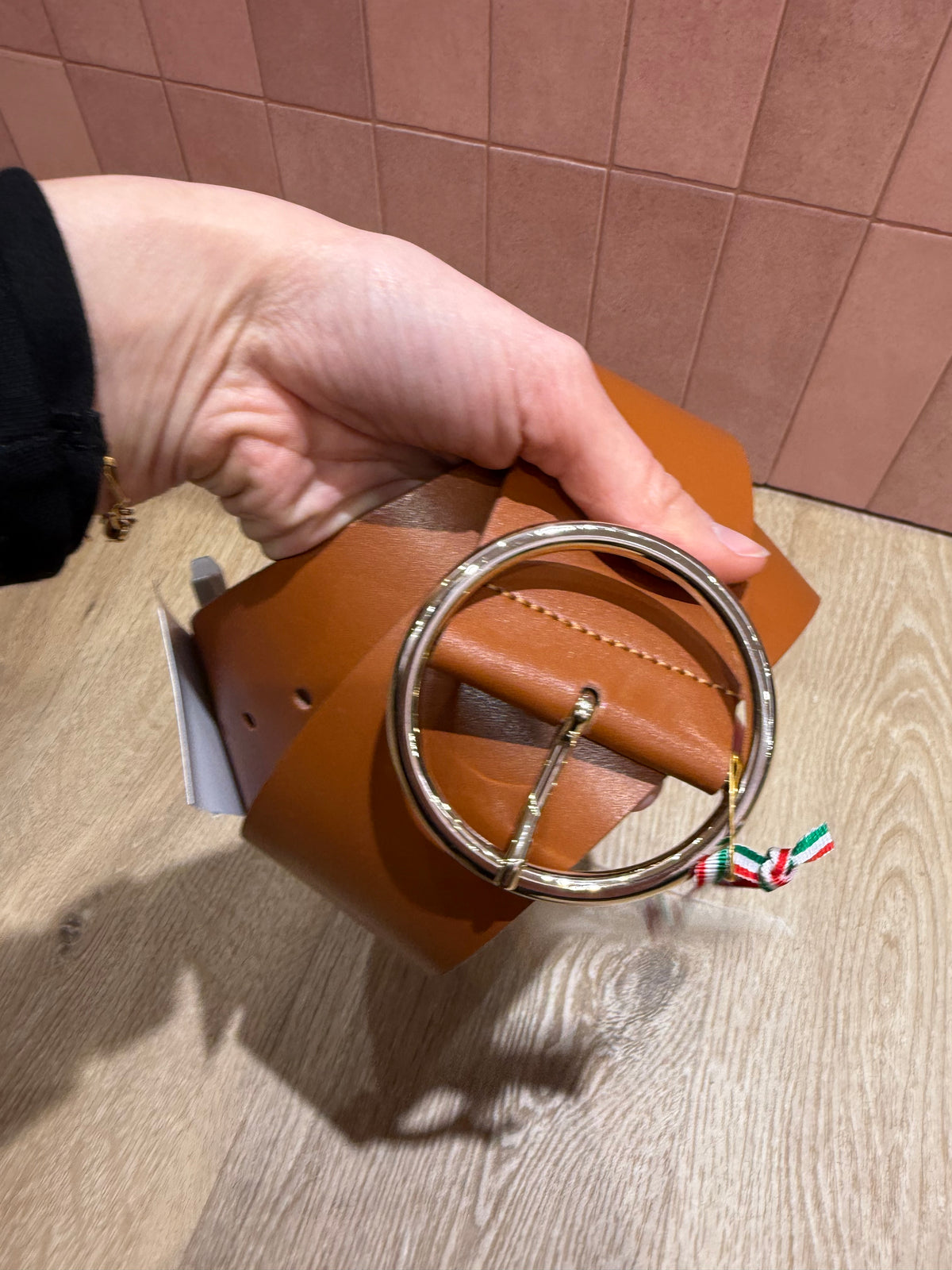 Ceinture marron La Fée Maraboutée T.L