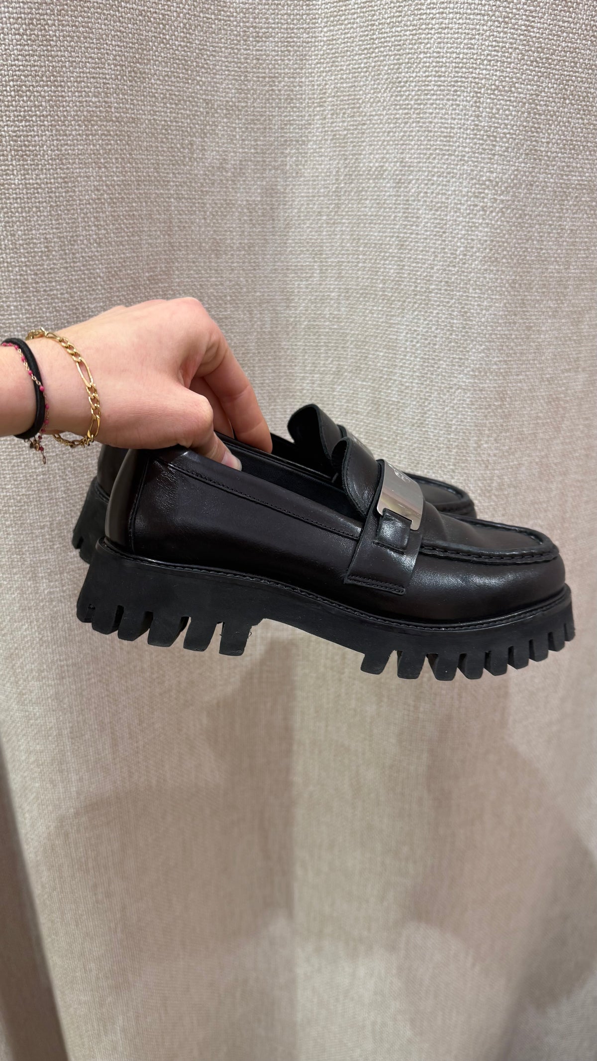 Mocassins Maje noirs T.36