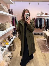 Manteau Claudie Pierlot laine cachemire T.L 23/09