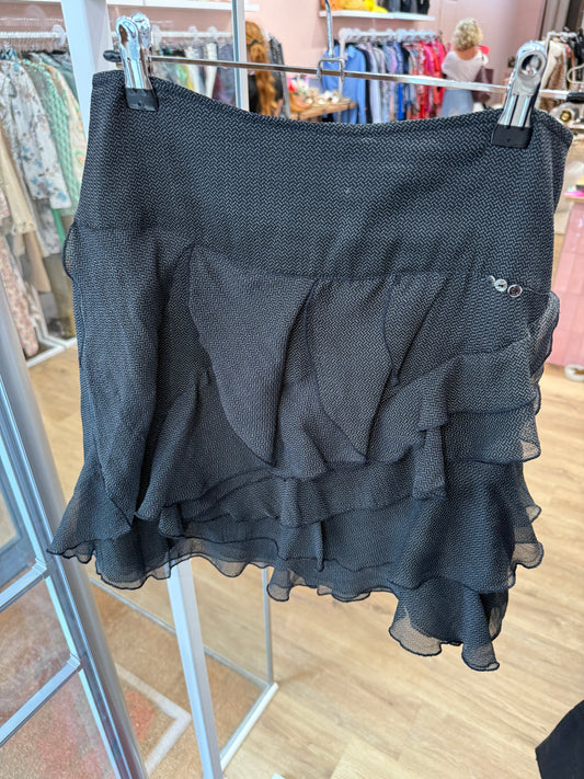 Jupe XS DDP Noire à pois