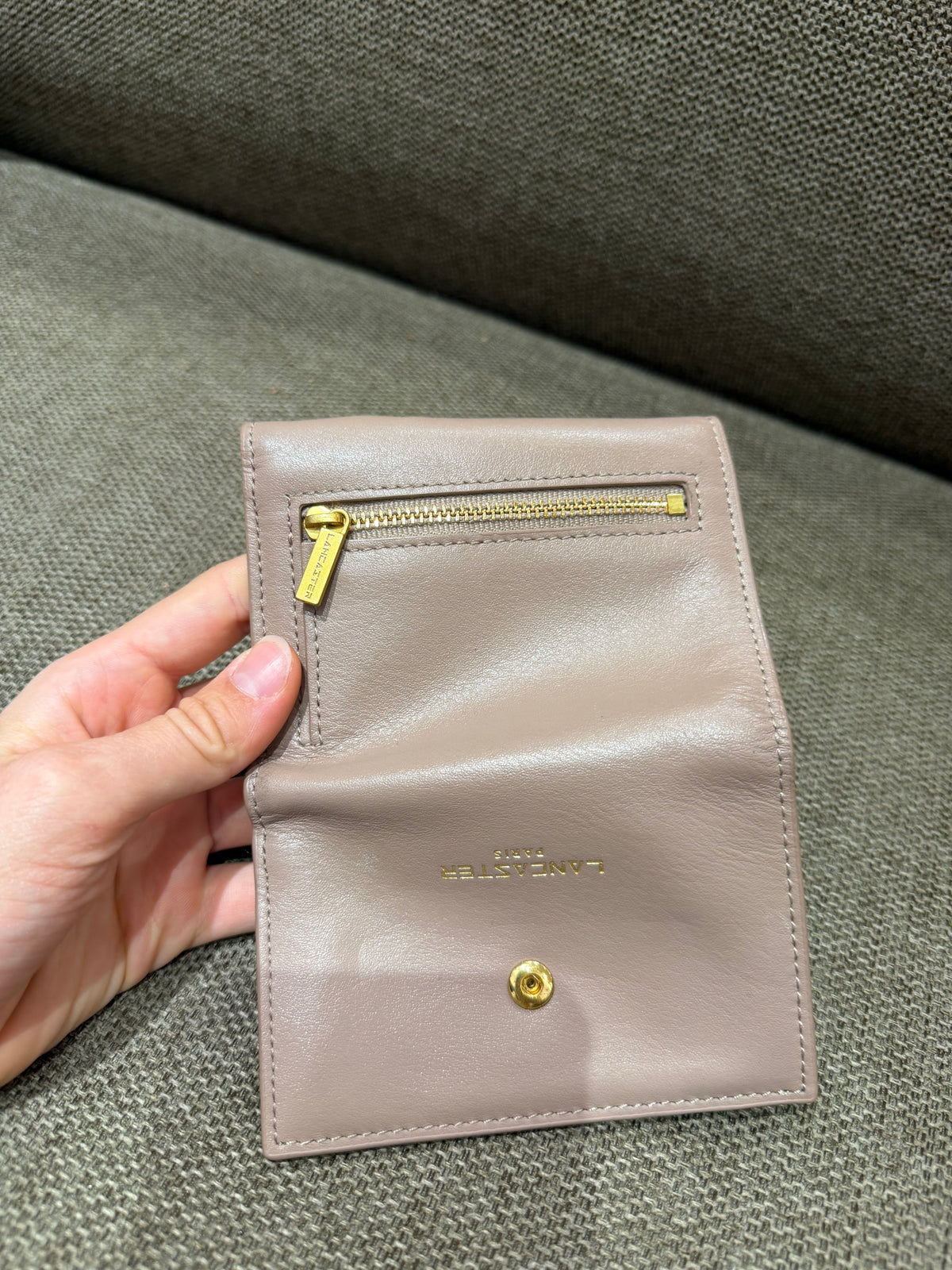 Porte-feuille taupe le tanneur 21/09