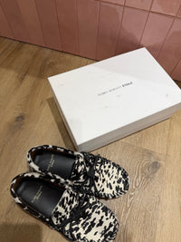 Mocassins blancs et noirs Isabel Marant T.37 10/09