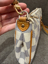 Sac Eva Louis Vuitton damier azur 17/09