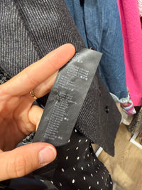 Cape grise taille M I.code laine