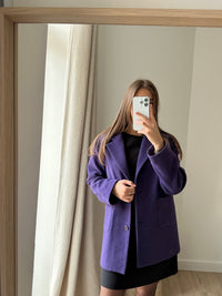 Manteau violet Bella jones T.S/M