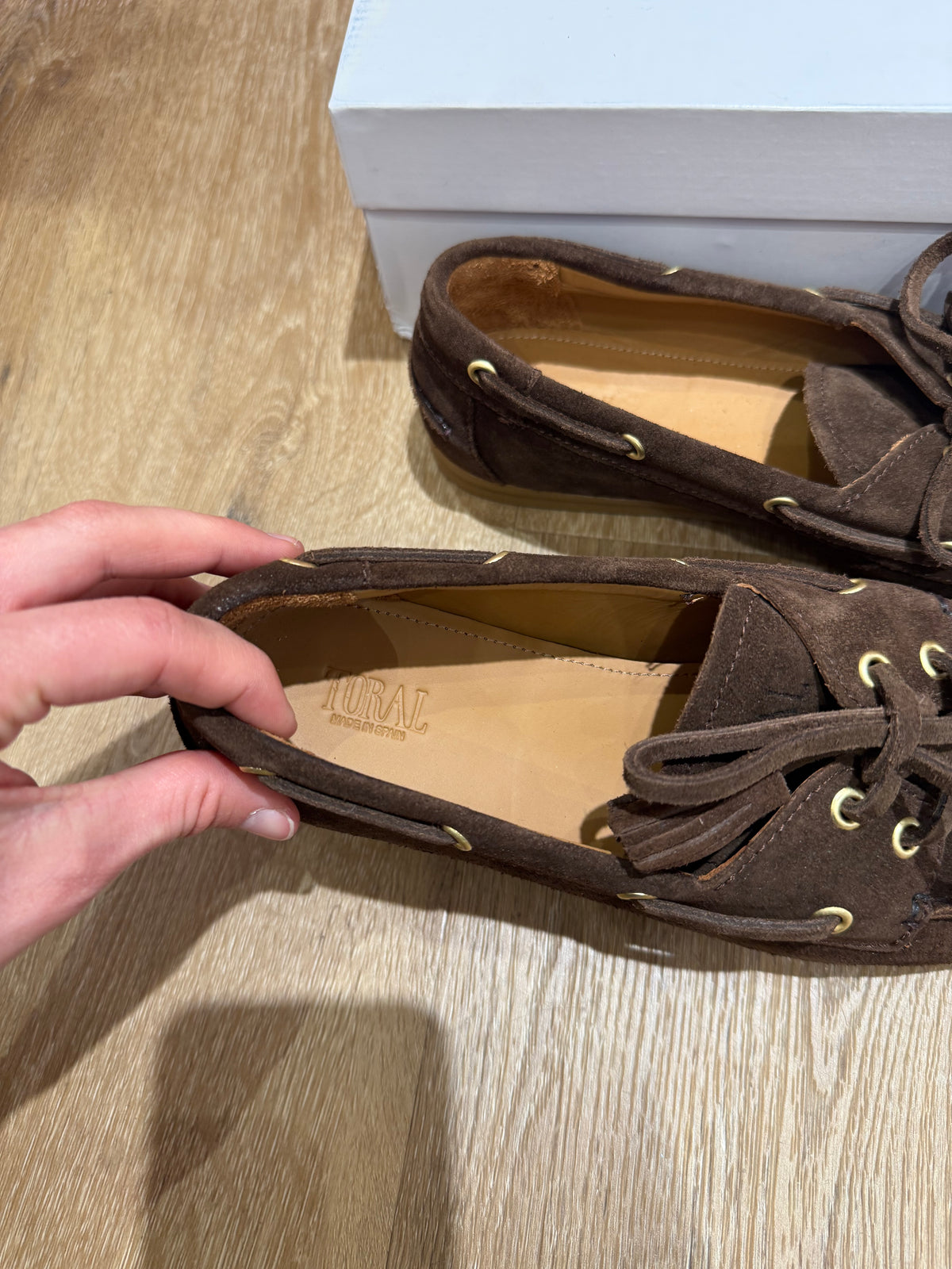 Toral Mocassins Marron T.40