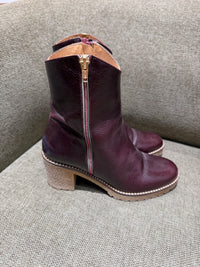 Hardrige Bottines bordeaux T.38 05/09