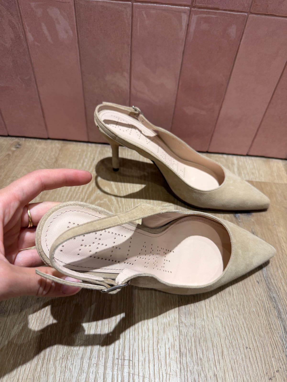 Escarpins beige Free Lance - T.38 15/09