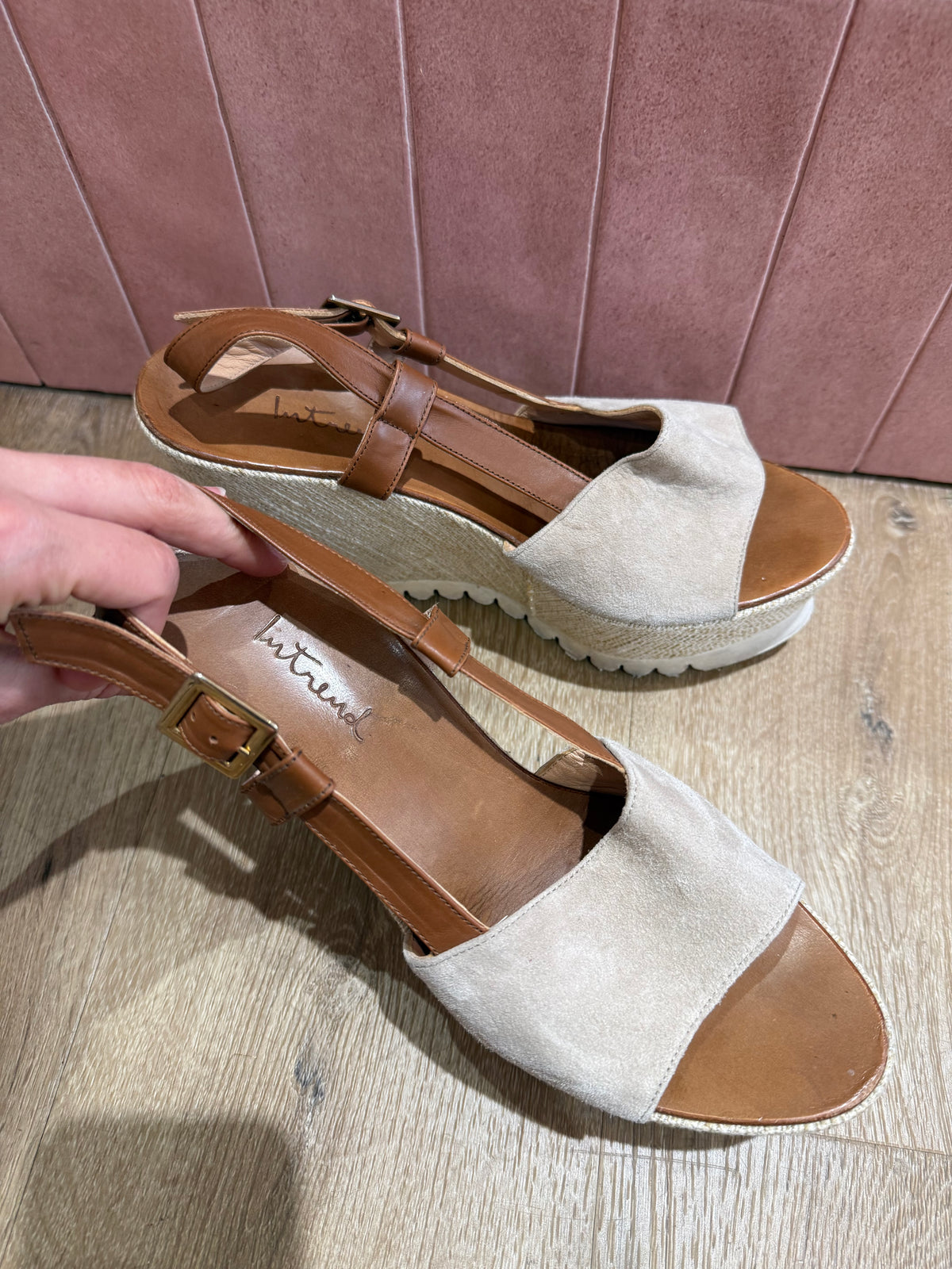 Sandales Intrend Beige T.40 09/06