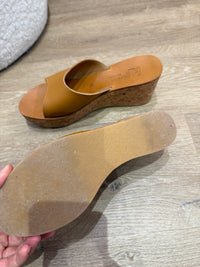 Mules k jaques T.38 cuir 08/07