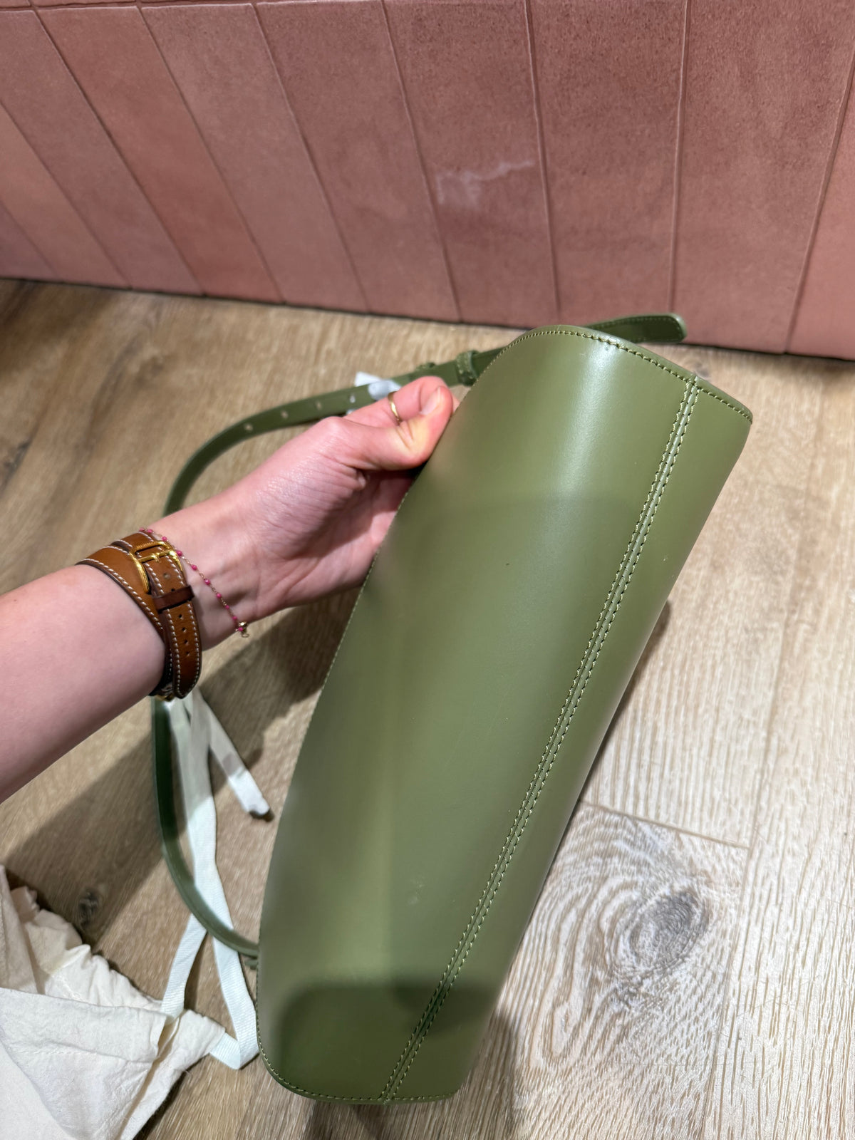 Sac vert APC très bon état